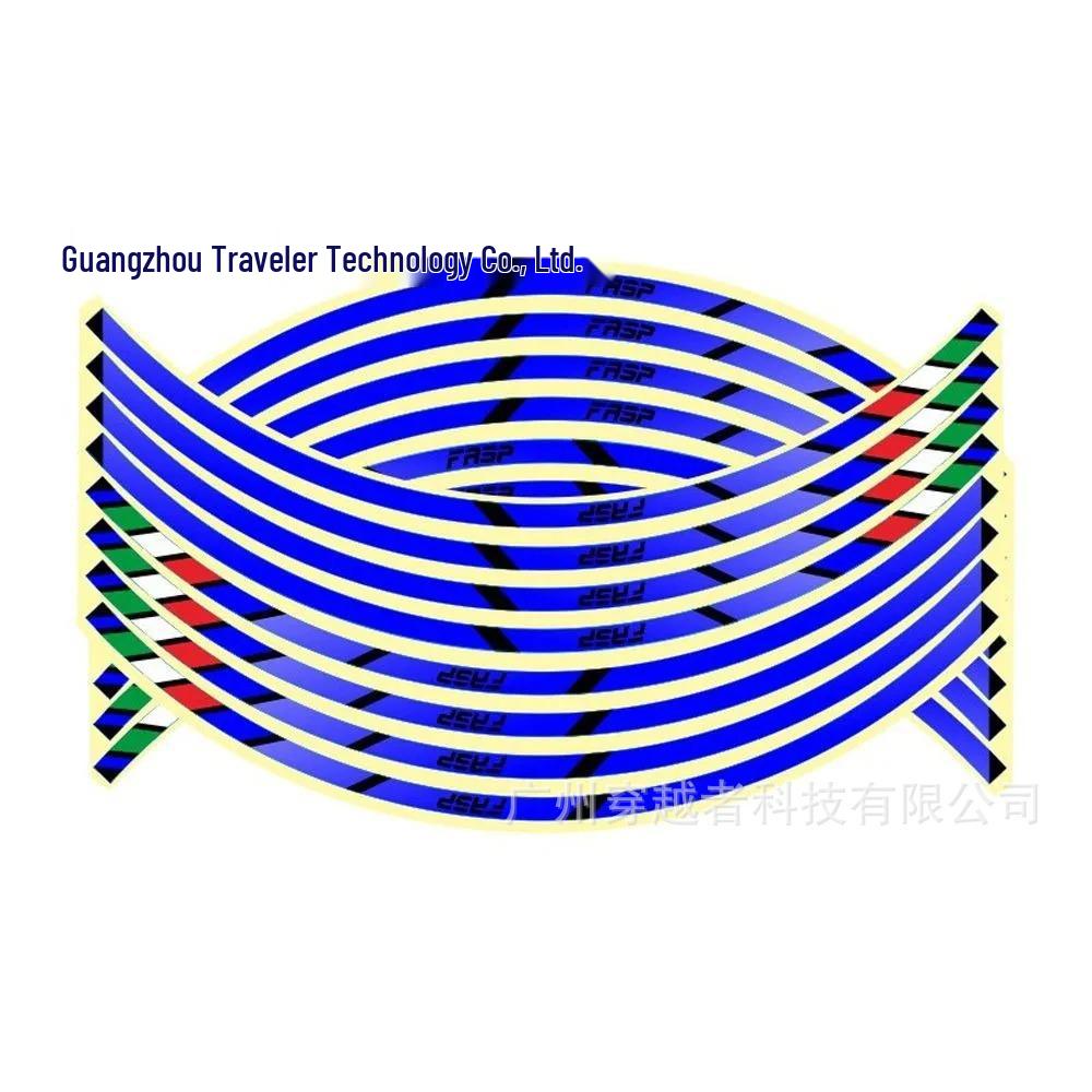 

Светоотражающая лента для обода колеса 17 -18 для мотоциклов Honda Kawasaki и полосы для автомобильных колес.