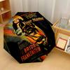 Custom Text Automatic 8 Bone Umbrella, Portable Sun Rain Protection UmbrellaBride of Frankenstein