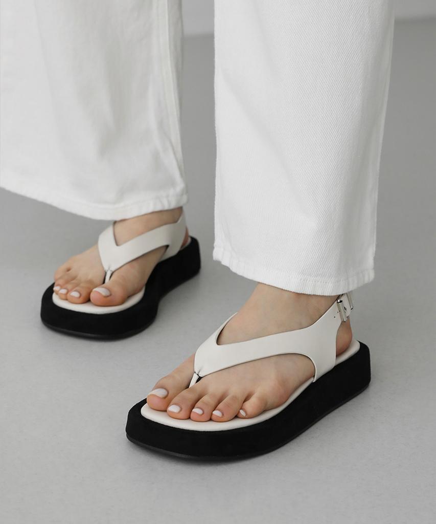 Sappun E-Rain Platform Sandals (3Cm)