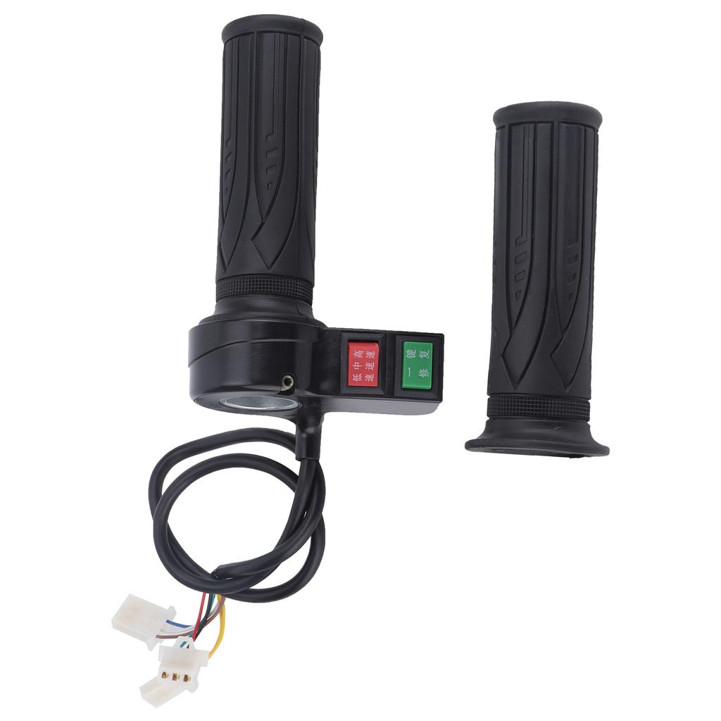 1 Pair Throttle Grip 3 Speed Control Throttle Handle Grips for Electric Bike Bicycles