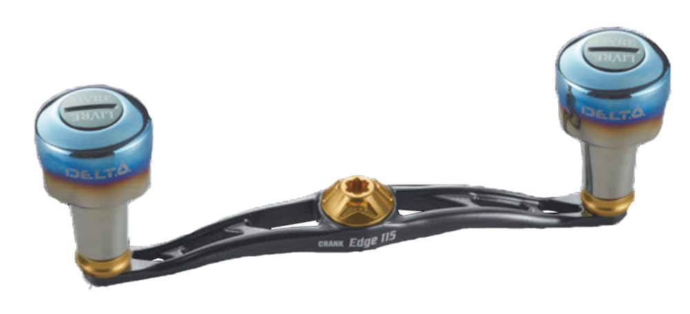 LIVRE 11281 Crank Edge 115 Daiwa Gunmetal Gold Right-Handed & (FRDE115-D27-GMG)