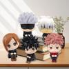 7-9cm Anime Jujutsu Kaisen Figure Itadori Yuji Gojo Satori Fushiguro Megumi Kugisaki Kawaii Toy Car Decoration PVC Model Gift