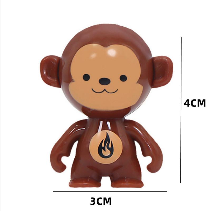 10PCS Children‘s Tumbler Monkey Doll Gifts Fun Gadgets Desktop Ornament Fingers All  Birthday Gifts Stress Relief