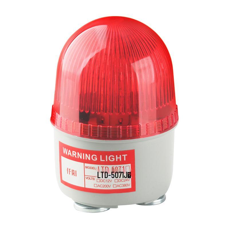 Magnetic LED Strobe Warning Light LTD-5071J, 12V/24V/220V Alarm with Strong Magnet