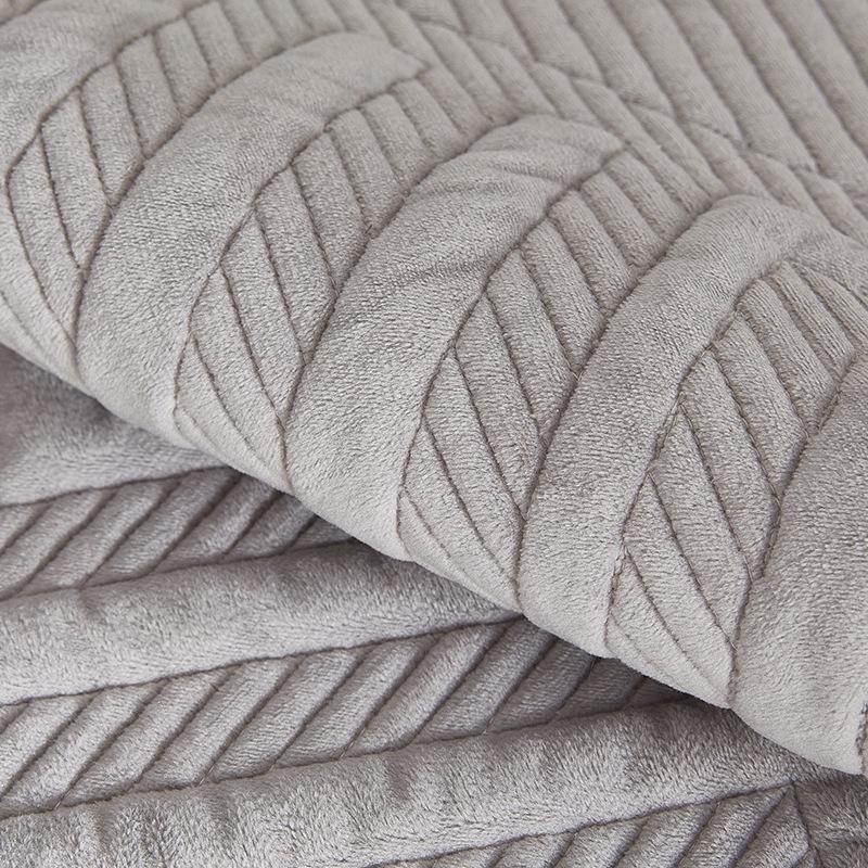 Sofa Cushion Four Seasons Universal Non-Slip Sofa Cover Short Plush Leather Cushion Cover Cloth Cover Modern Simple Thickened