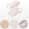 Double Sided Exfoliating Shower Belt Terry Cloth Body Back Scrubber Loofah Back Strap  Shower Rub