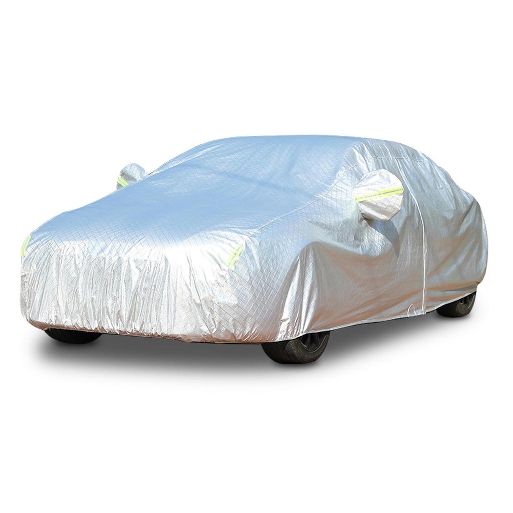 In-Stock Thickened Car Cover for Sun, Rain, Hail, and Dust Protection