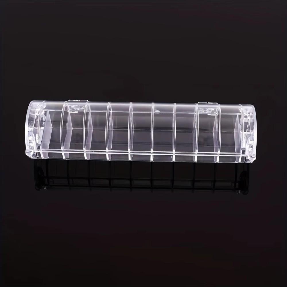 Transparent Magnetic Bobbin Storage Box Plastic Clear Bobbin Case  Home Sewing