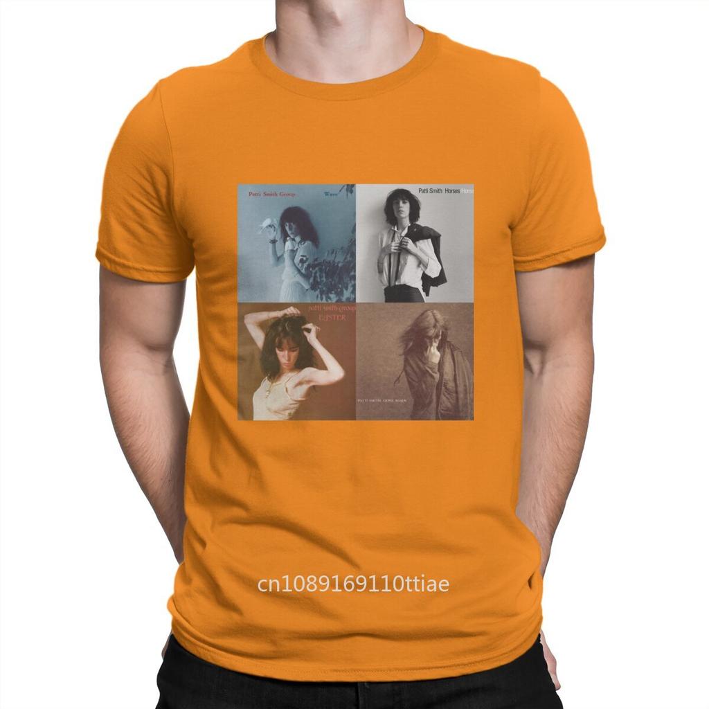Nuova T-shirt di Patti Smith per Uomo Stagione Quattro Pattyi Girocollo T-shirt Base Hip Hop Regalo Abbigliamento Streetwear