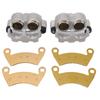 1 Pair Front Brake Calipers with Brake Pads 1911284 Replacement for Polaris Ranger 500 570 700 800 900 902D 1000 HST