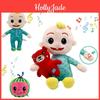 Kawaii Music Doll Cocomelon Watermelon Plush Toy With Melodic Songs And Soft Texture For Kids