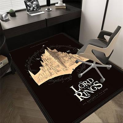 1pc The Lord of the Rings Return of the King Carpet, for Home & Office Decor, Desk Chair Carpet, Festive Gift,Conference Room CarpetL1054