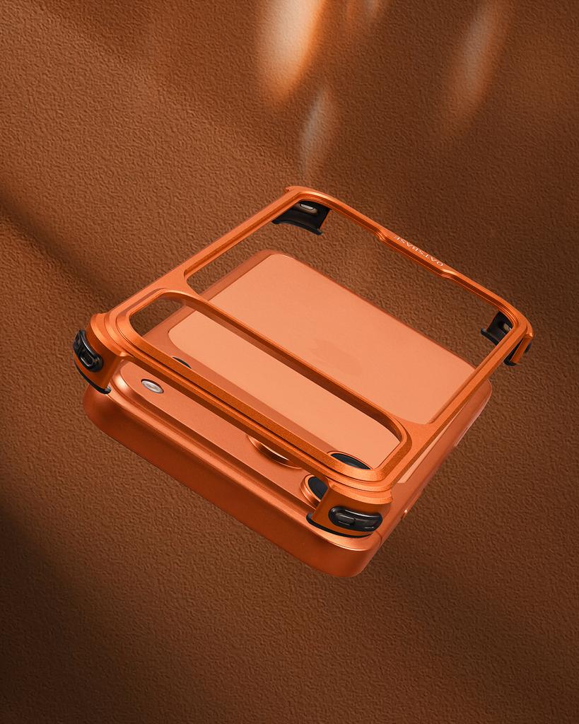 Oatsbasf Aluminum Alloy Phone Case for iPhone 17 Pro Max / 17 Pro Original Feel Protective Cover Shockproof Bumper Simple Design