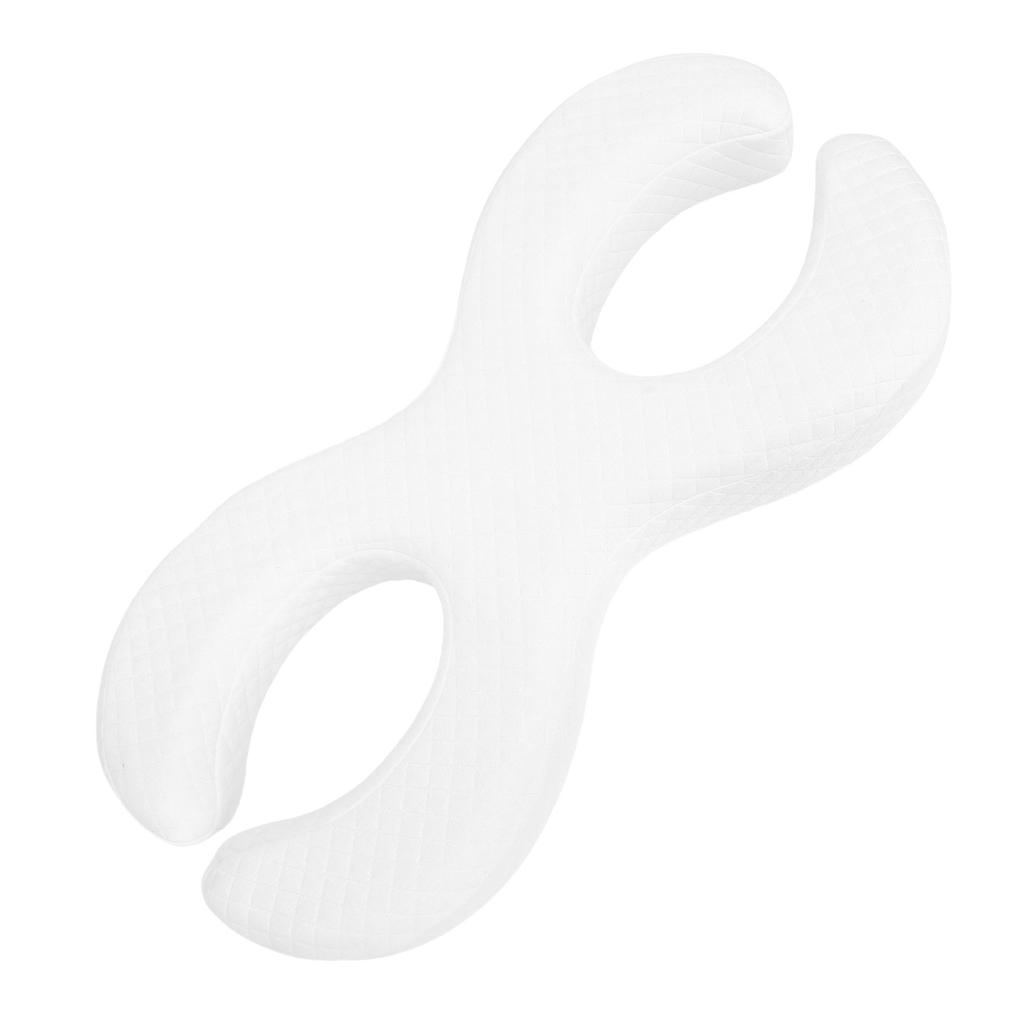 Face Pillow for Side Sleepers Memory Foam 2 Holes Soft Washable Ear Piercing Pillow for Deep Sleepin