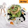 1pc Dragon Ball umbrella Portable 8-rib structure suitable for all seasons, home, travel, outdoor umbrella