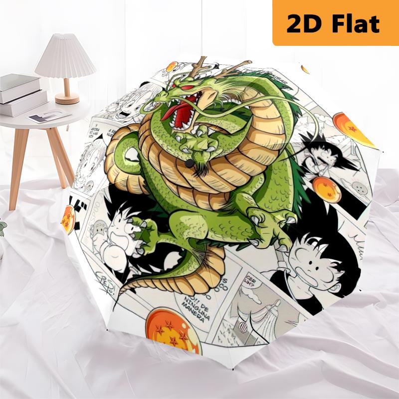 1pc Dragon Ball umbrella Portable 8-rib structure suitable for all seasons, home, travel, outdoor umbrella
