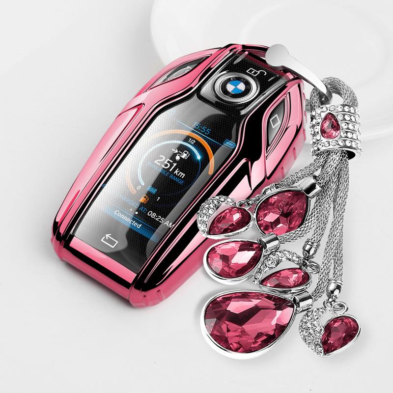 Applicable To TPU Key Bag BMW 7 Series 730li740 Car 6 Series Gt Smart 5 Series 530le New X34x5 Set of Buckles