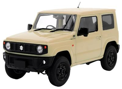 Car NEXT Series Suzuki Jimny JB64 Ivory Plastic Model 1/24 No.22 (XL/Chiffon Metallic)