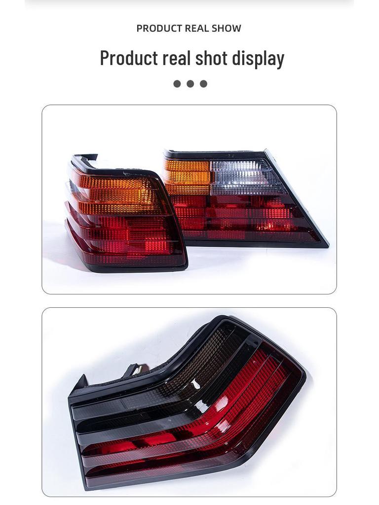 Mercedes-Benz E-Class W124 Tri-Color Taillight Assembly