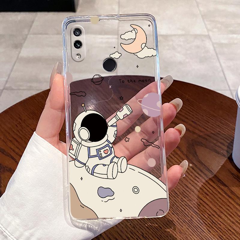 For Xiaomi Redmi Note 7 Pro / Note 6 Pro / Note 5 Pro Cases Clear Silicone Jelly Soft TPU Back Cover Cute Rabbit Cat Phone Case