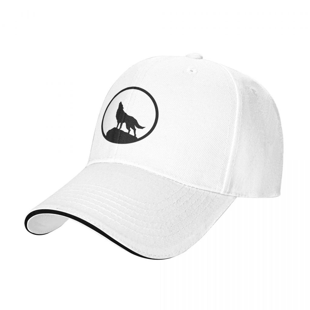 Wolf Howl Of A Wolf Baseball Caps Snapback Baseball Hats Breathable Casual Casquette Outdoor Unisex