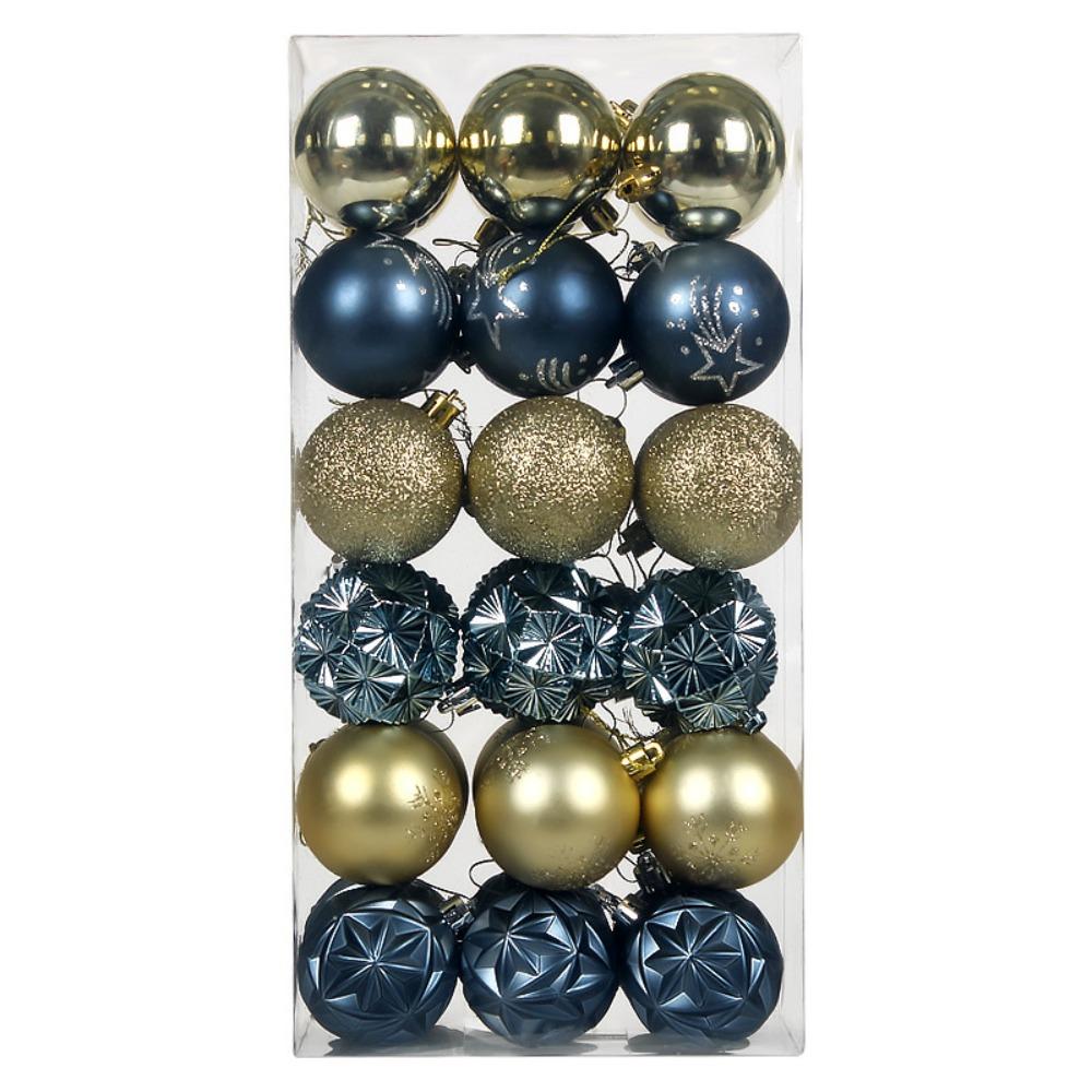 36PCS Hanging Design Xmas Tree Ornaments Tree Decor Set Christmas Pendent Ornaments For Home Decor