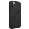 Guess Guhcp12Lrsavsbk Iphone 12 Promax 6,7 Czarny/Black Hardcase Saffiano Vintage Script