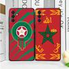 Morocco Flag Soft Phone Case for Samsung A17 A37 A57 A16 A26 A36 A56 A15 A25 A35 A55 A14 A24 A34 A54 A13 A23 A33 A53 A52 A12