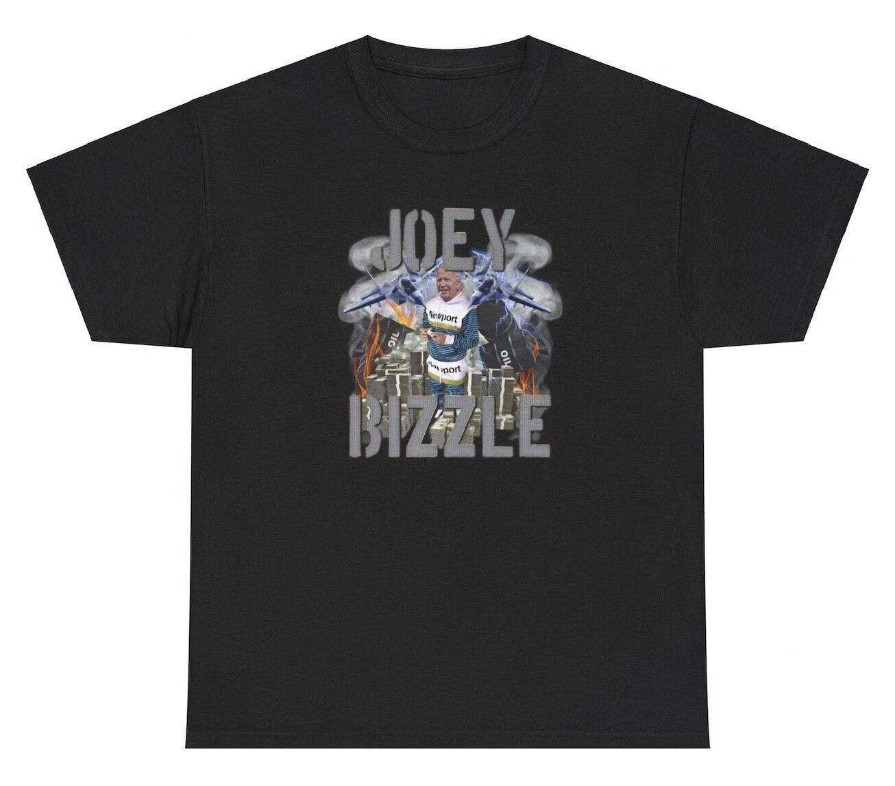 Joey Bizzle T Shirt Funny Political Gen Z Anti Democrat Republican Humor Tee S