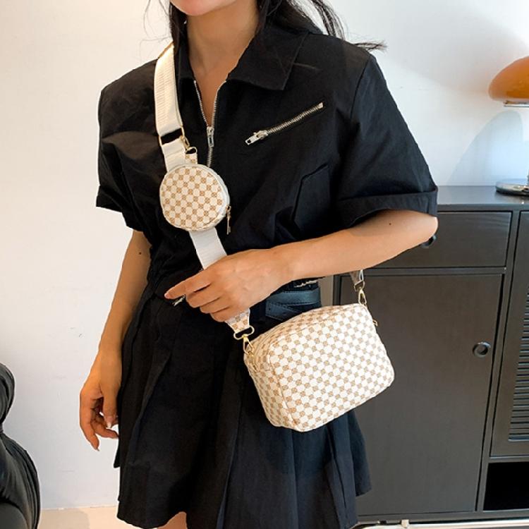 Small Crossbody Purse with Coin Purse Soft PU Shoulder Side Handbag