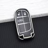2/3/5 Buttons Tpu Car Key Case For Jeep Grand Cherokee Renegade For Dodge Ram Charger Challenger Journey Durango Fiat Key Cover