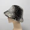 New Spotted Bucket Hat Autumn and Winter Warm Ear Hat Fashion Plush Hat Versatile Imitation Fur Hat