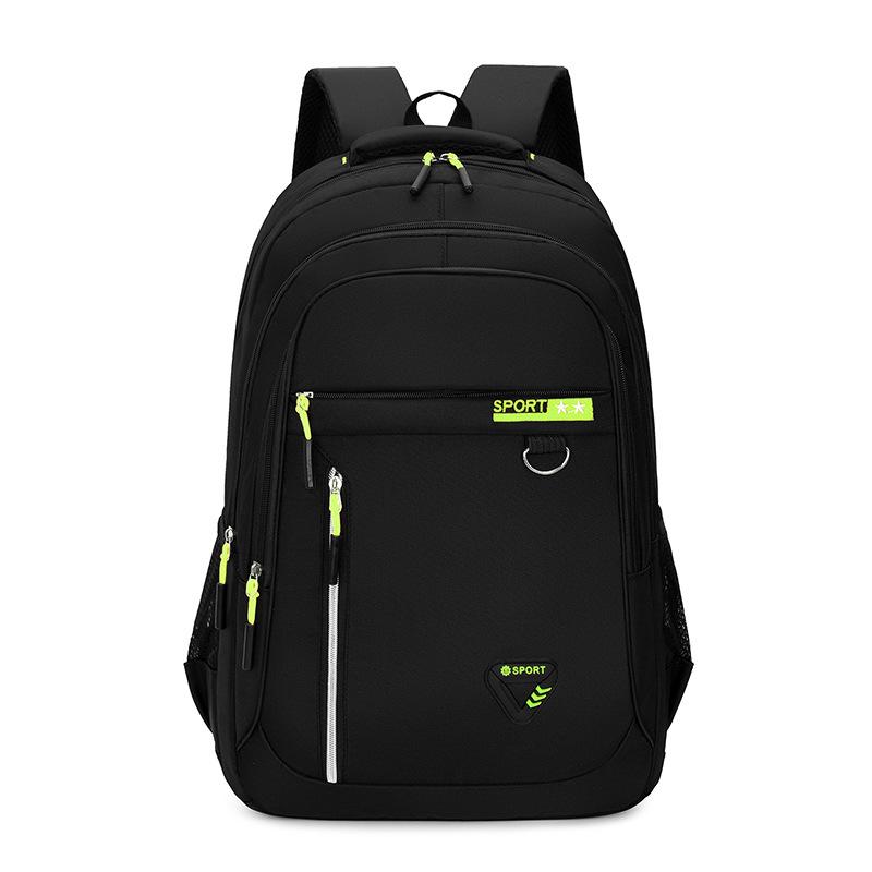 Capacity Backpacks Men's Waterproof School Backpack Business Casual Pockets Travel Bag