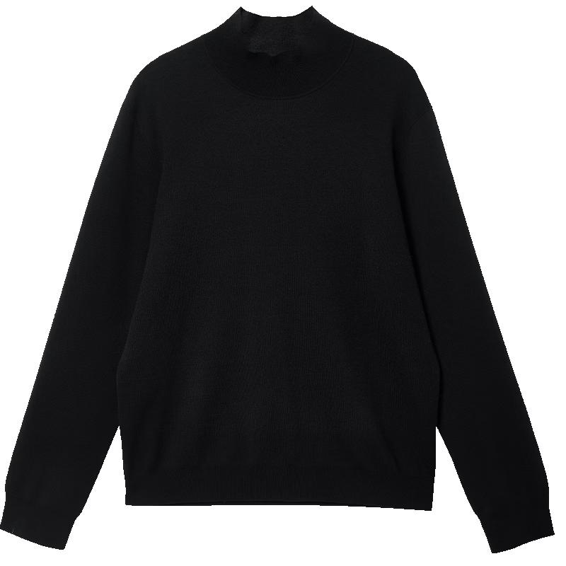 Мужской фактурный свитер с высокой горловиной Jack & Jones M