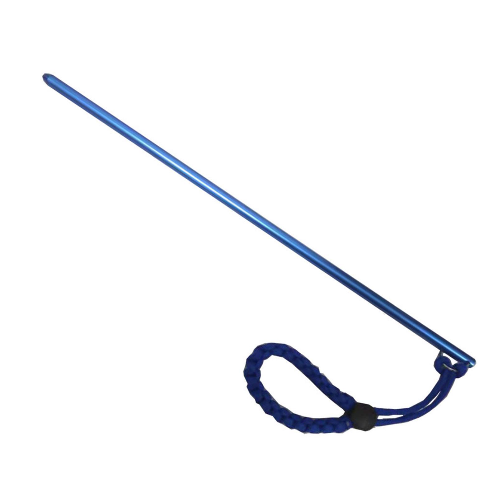 

Diving Indicator Stick Aluminum Alloys Noise Maker Rod Pointers with Wrist Lanyard Diver Underwater Signaling Devices небо синє кольору