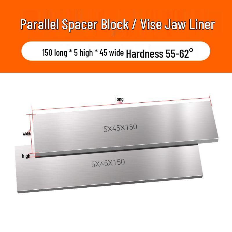 Parallel Shim Vise: CNC Milling Machine Fixture for Equal Height Support