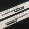 3D ABS Car Letters for Mercedes CLA45S C118 W118 CLA35 CLA45 AMG C117 W117 Fender TURBO 4MATIC Emblem Logo Sticker Accessories