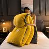 Copripiumino in Velluto Corallo Spesso Copripiumini Colore Unico Set Biancheria da Letto Coperta Termica per Letto Biancheria da Letto Morbida Copriletto Nordico