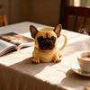 Keramiktasse Große Kapazität Französische Bulldogge Form Handgefertigt Mikrowellengeeignet Kaffeetasse Wiederverwendbar Küchenutensil