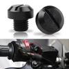 2 pezzi antiruggine moto CNC alluminio M8 M10 tappi per fori specchietto retrovisore viti supporto specchietto retrovisore accessori moto
