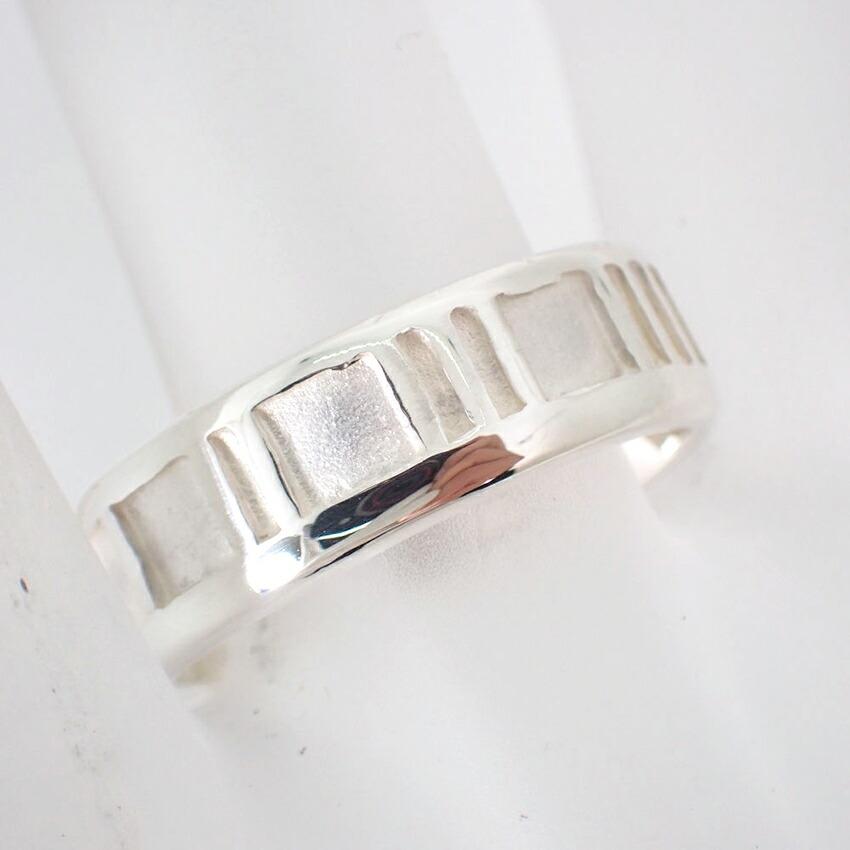 [Used] TIFFANY/Tiffany 925 Atlas Ring / Size 16 / J47-6