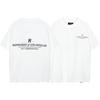 Trendy brand REPRESEN classic slogan printed male and female couples crew neck pullover cotton short-sleeved T-shirt high street