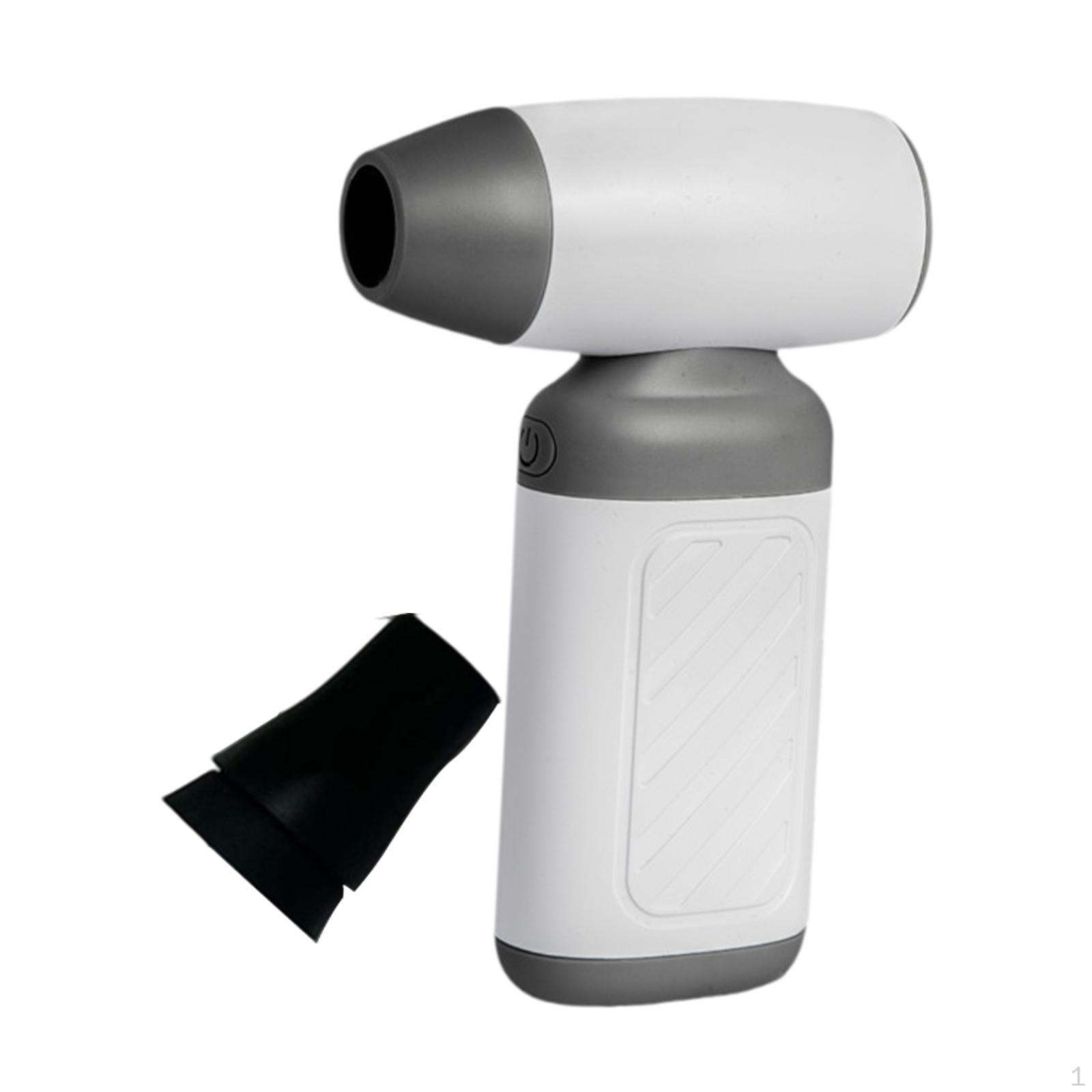 

Електричний повітродув для пилу Повітряний компресор Постачання Аксесуари Струменевий сухий Видалення снігу для комп ютера Автомобіля silver grey