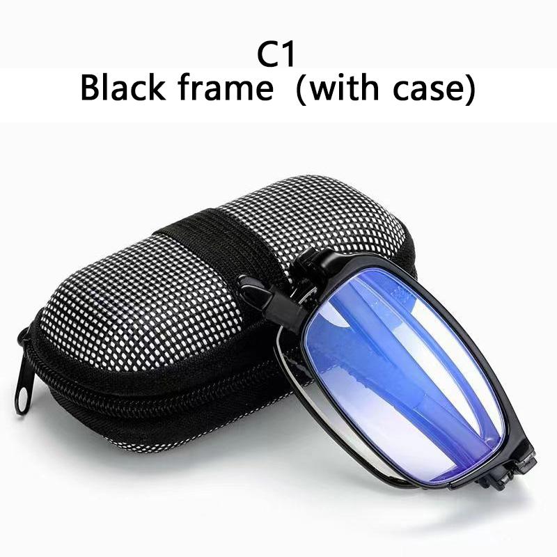 Design Reading Glasses Men Women Folding Small Glasses Frame Metal Glasses Mini Wallet Glasses Diopter 1.0-4.0