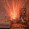 Aurora Wave Projector with Remote & App Control 16 Color Changing LED Night Light 360 Degrees Room Ambiance Lighting