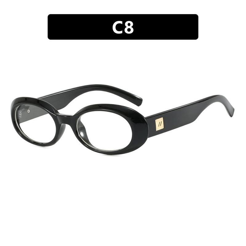 

New Classic Small Oval Sunglasses For Men And Women Minimalist Retro Shades For Street Style