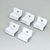5/10Pcs For Aluminum Alloy Solar Panel End Clamps For Pv Module Racking Mount System Accessories Photovoltaic Mounting