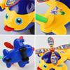 Baby Walker Toy Hand Push Toddler Toy Plane Car Toy Push Along Walking Toy for Kids Children Boys Girls Outdoor