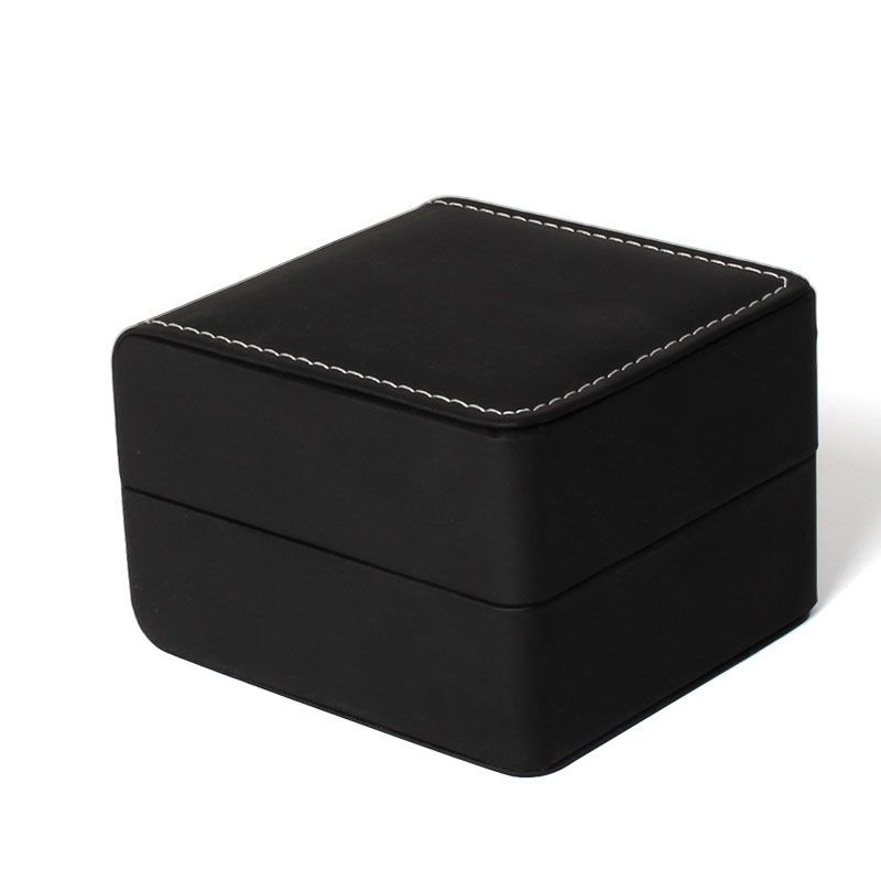 PU Leather Men's Watch Box, Single Watch Jewelry Box, Watch Storage Box, Mechanical Watch Minimalist Jewelry Packaging Box, Gift Box