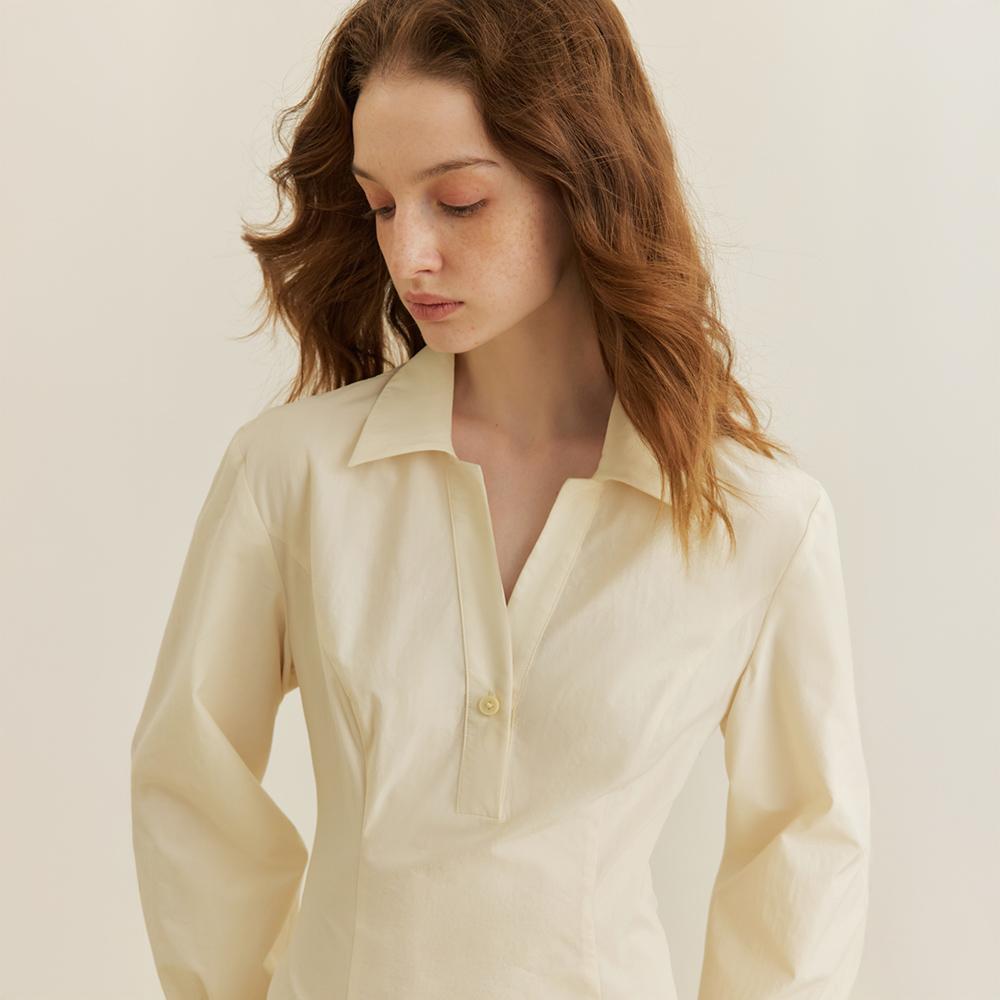 Waiwaiaiem Yy_Waist Shirt Dress